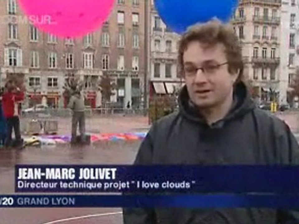 Fête des Lumières : les ballons de Bellecour