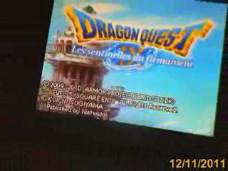 Dragon Quest 9 Les sentinelles du firmament - Nitendo DS - Vidéo Test