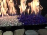 Granite Bay Fireplace Low Cost UPGRADE Gas Log, Bead, Glass Options