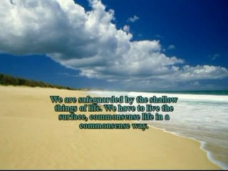 Shallow and Profound - Oswald Chambers