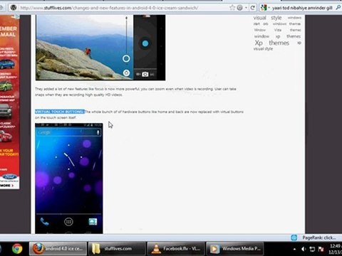 Android 4.0 Ice Cream Sandwich new features