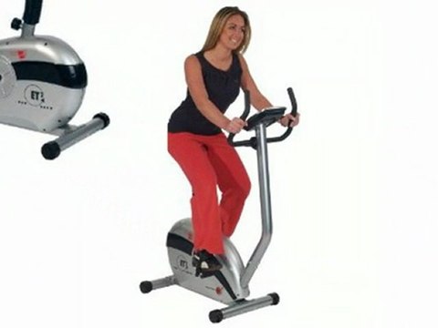 Christopeit Ergometer ET 2, Silber Schwarz