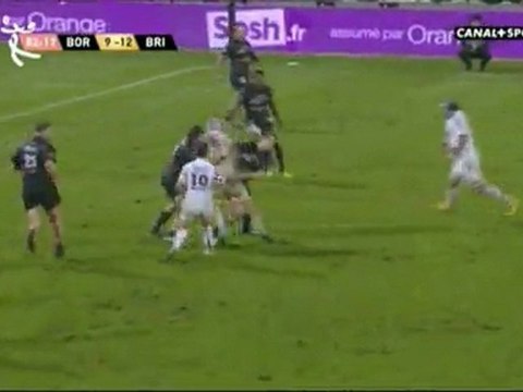 UNION BORDEAUX BEGLES - BRIVE ESSAI DU BOUT DU MONDE