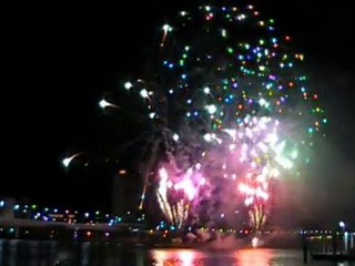 Brisbane Fireworks on Australia Day 2010