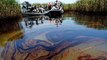 Fears realised as oil spill hits Louisiana marshes