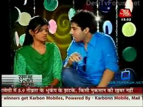 Saas Bahu Aur Betiyan [Aaj Tak] - 19th December 2011 Pt2