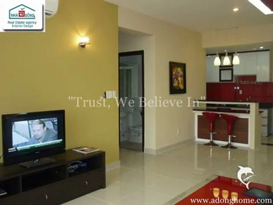 Good price apartment for rent in Riverside, Phu My Hung, Dist.7, HCMC, 750$/month.