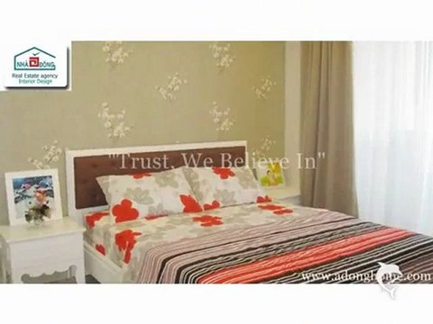 Luxurious apartment for rent in Riverpark, Phu My Hung, Dist.7, Ho Chi Minh City, 1800$/month.
