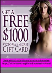 How to get a FREE $1000 VICTORIA S SECRET GIFT CARD