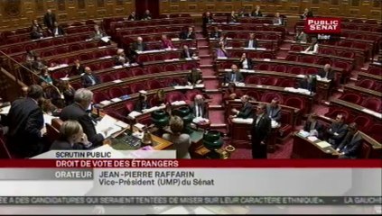 En séance : Suite de l'examen de la loi visant à accorder le droit de vote aux étrangers