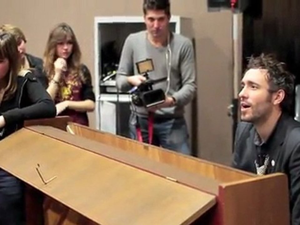 Charlie Winston au lycée Rosa Parks de Montgeron