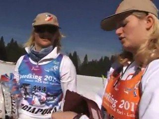 Speedking Carezza 2011 - Highspeed race with world record attempt of fastest sports on snow! - YouTube