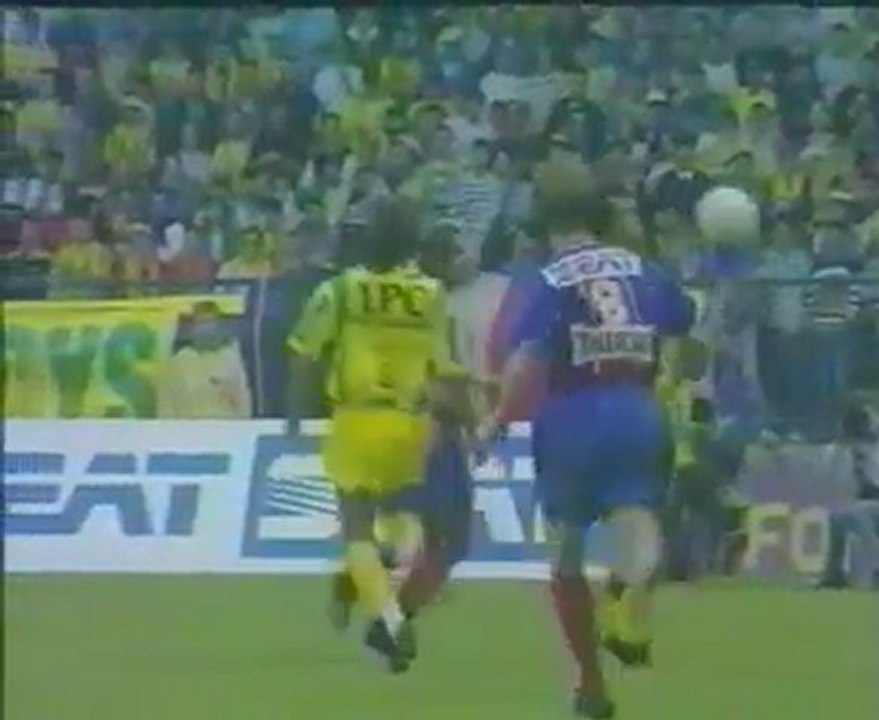 Le but magnifique de Patrice Loko, Nantes-PSG 94-95