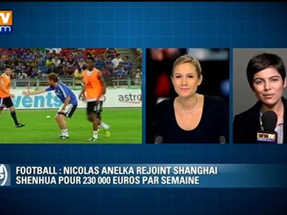 Le club de football de Shanghai Shenhua recrute Jean Tigana et Nicolas Anelka