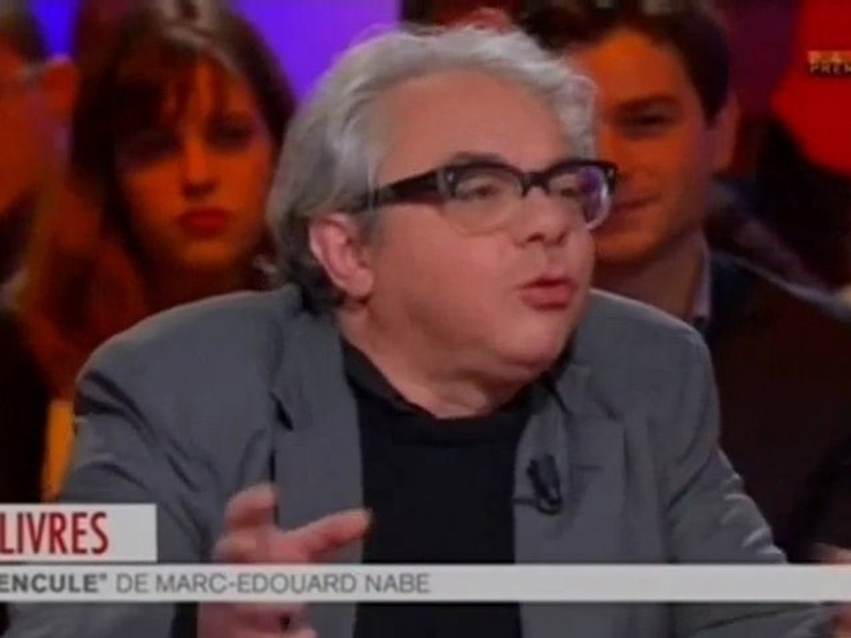 Clash- Marc-Edouard Nabe vs Arnaud Viviant !