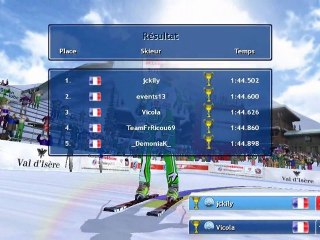 Ski Challenge 2012 : finale Val d'Isère