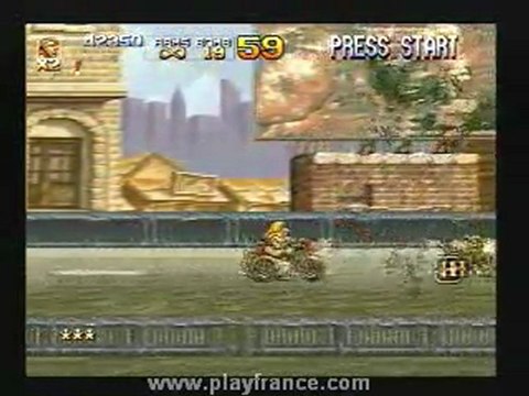 Metal Slug 4 (PS2) - La toute première mission du jeu !