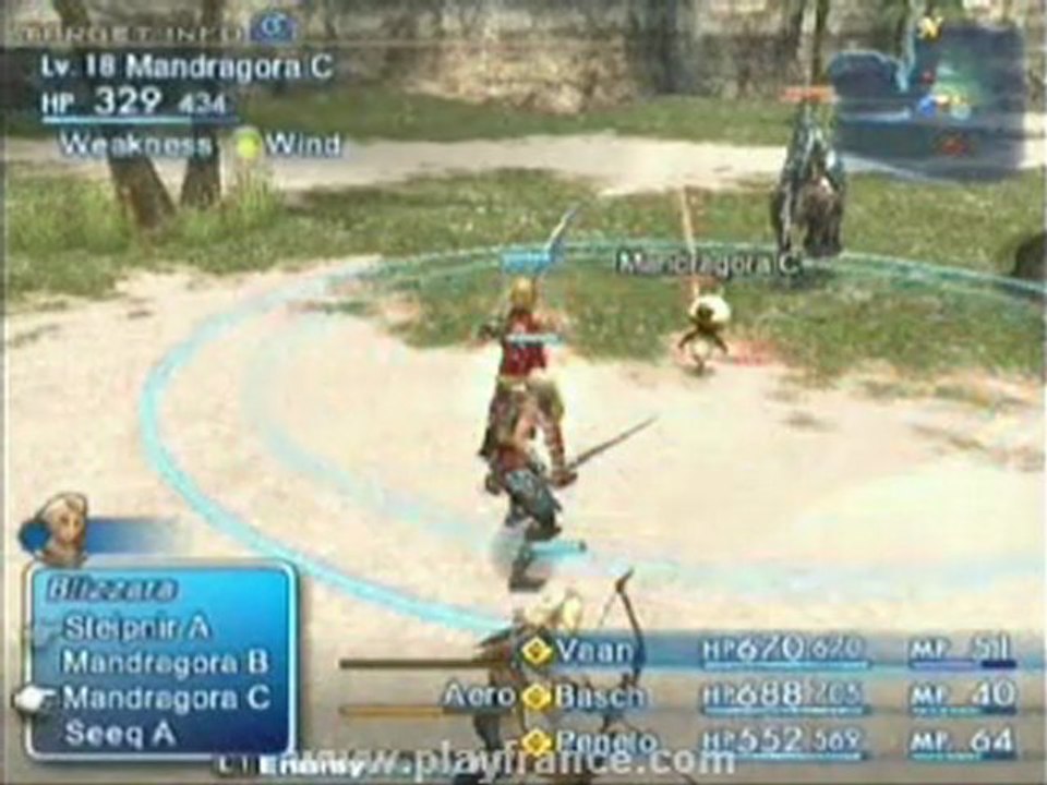 Final Fantasy XII (PS2) - Premier contact avec le monde d’Ivalice