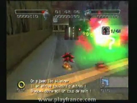 Shadow the Hedgehog (PS2) - Deux séquences tirées du jeu.