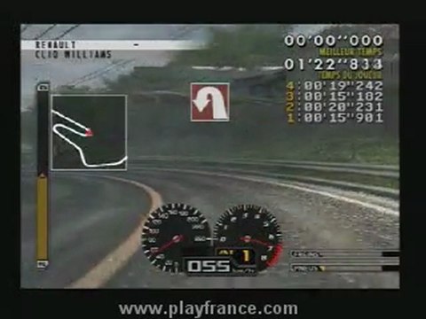 Kaido Racer (PS2) - Un circuit du jeu en Time Attack !
