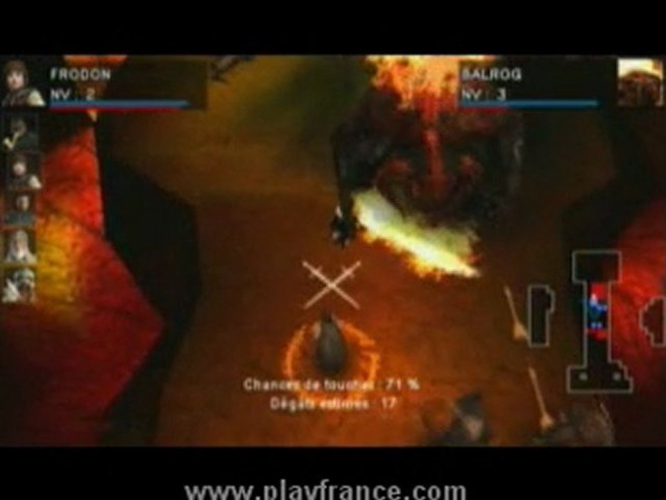 Lord of the Rings : Tactics (PSP) - Les mines de la Moria !