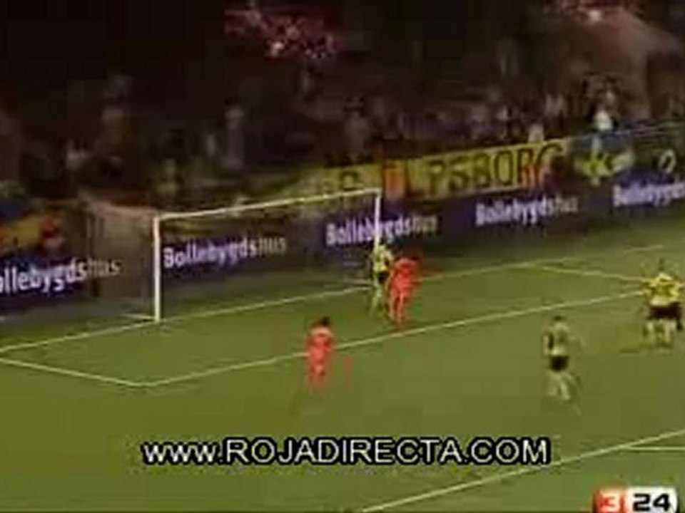 2007.08.29: IF Elfsborg 1 - 2 Valencia CF (Resumen)