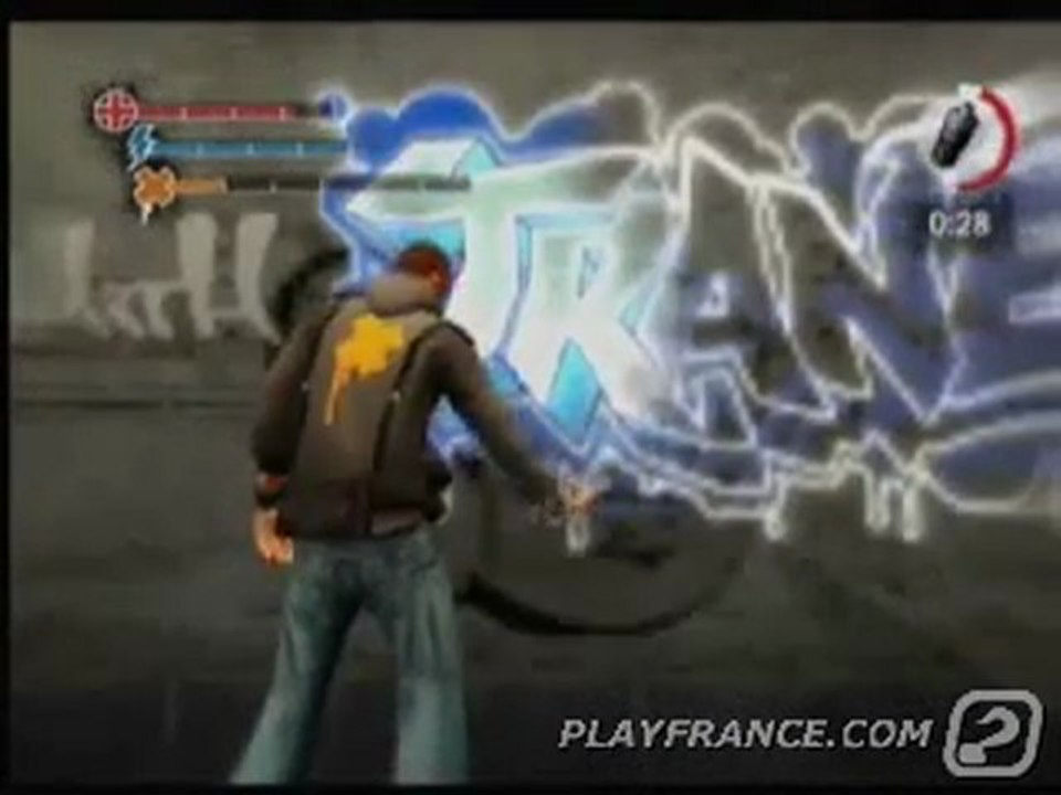 Marc Ecko.s Getting Up: Contents Under Pressure (PS2) - Baston, plate-forme et graff
