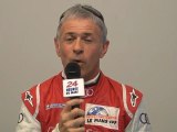 24 Heures du Mans 2011, interview de Dindo Capello pilote de l'Audi R18 TDI n°3