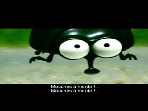 la coccinelle VS les mouches à merde !!
