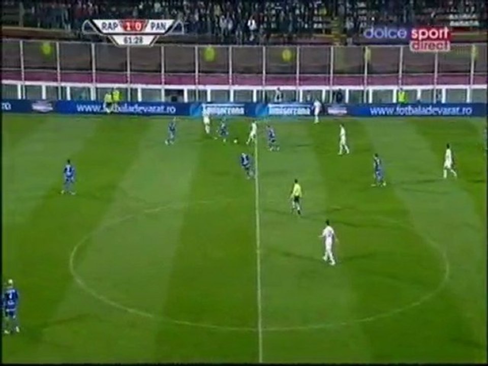 Rapid - Pandurii Tg Jiu 2-0 , 7 decembrie 2011 Cupa Romaniei Sferturi