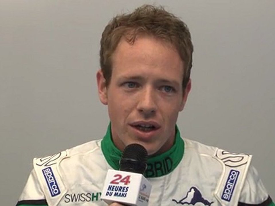 24 Heures du Mans 2011, interview de Steve Zachia pilote de l'ORECA Swisshytech n°5