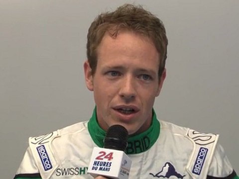 24 Heures du Mans 2011, interview de Steve Zachia pilote de l'ORECA Swisshytech n°5