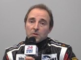 24  Heures du Mans 2011, interview de Marc Rostan pilote de l'ORECA n°40