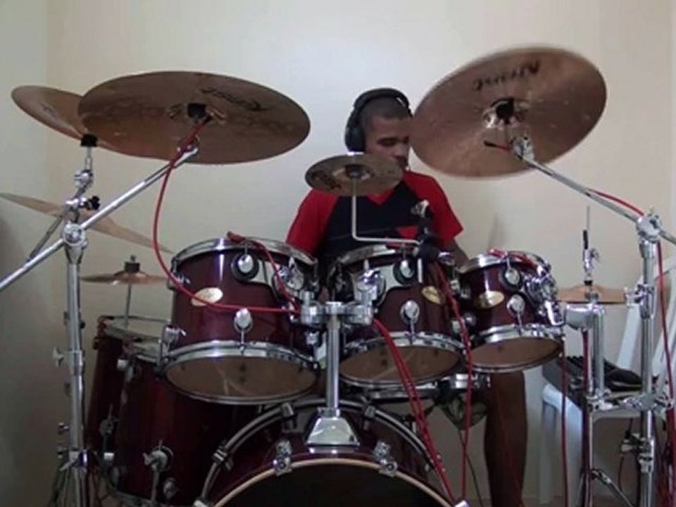 MARCOS BATERA ADS (DRUM COVER) STRAGHT EIGHTHS - DAVE WECKL