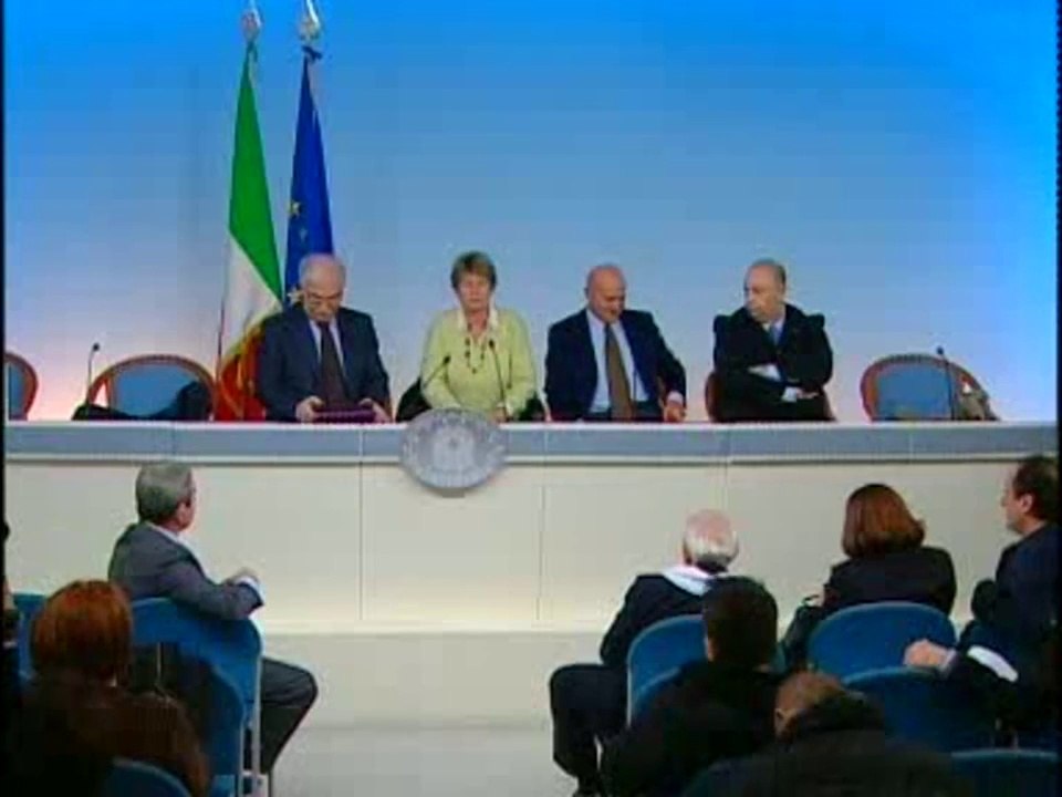 Governo - Conferenza stampa CGIL, CISL, UIL, UGL