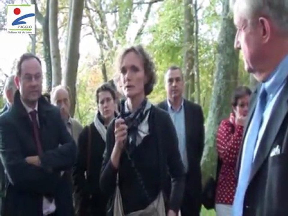 Inauguration du Sentier des Prés à Olivet / AV