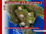 Previsioni del tempo, mercoledì 14 dicembre