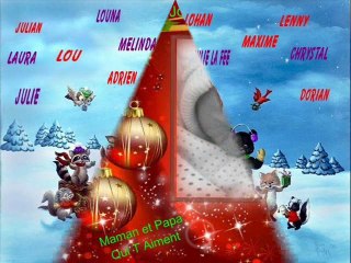 video merveilles noel 2011 pour leurs mamans  devenues des amies
