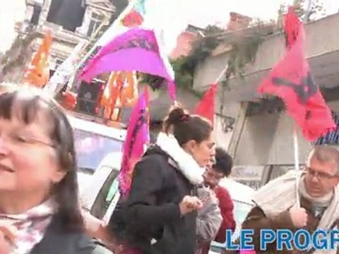 Les stéphanois dans la rue contre l'austérité