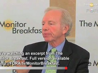 Lieberman: 'No Evidence' for Congress Insider Trading