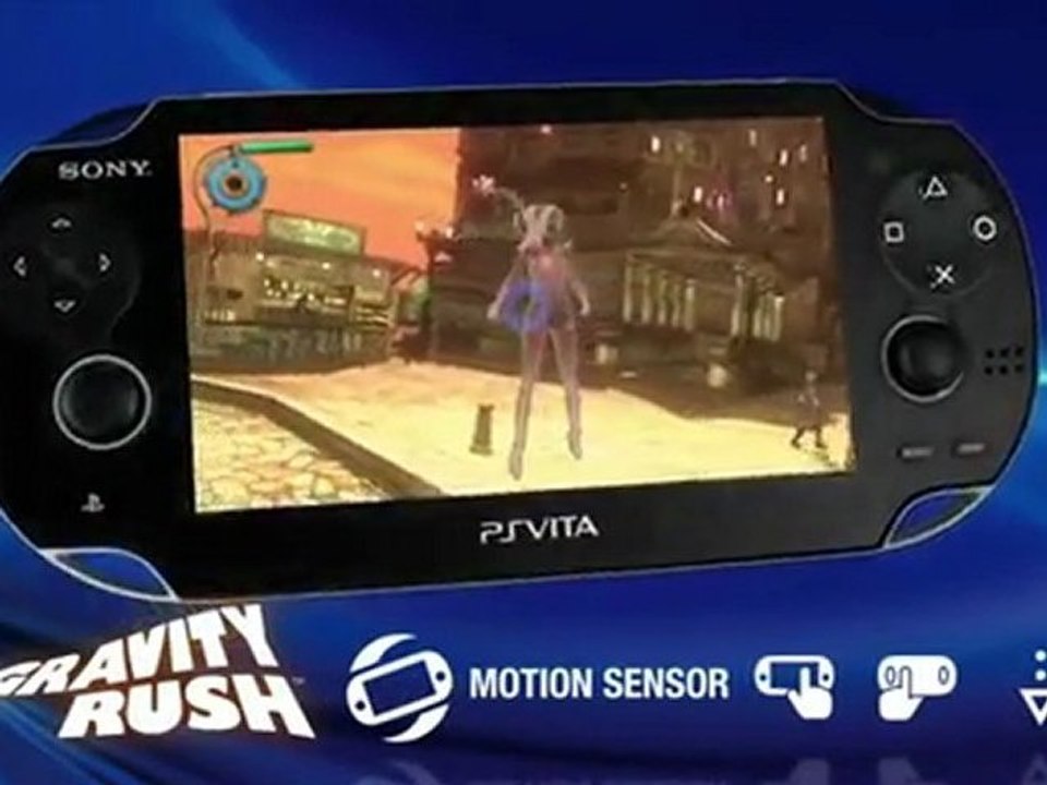 Gravity Rush PS Vita Trailer