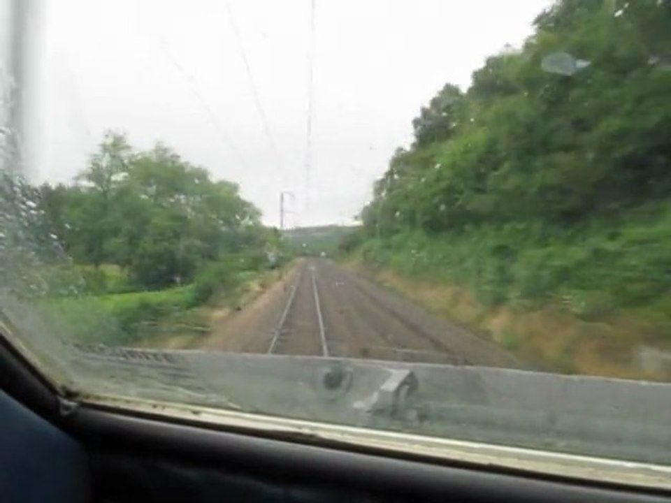 Brest-Morlaix en cabine de TGV Atlantique