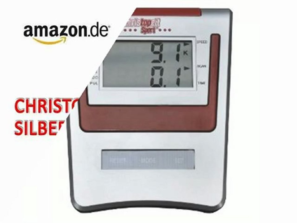 Christopeit Heimtrainer MS 2, Silber Schwarz Rot