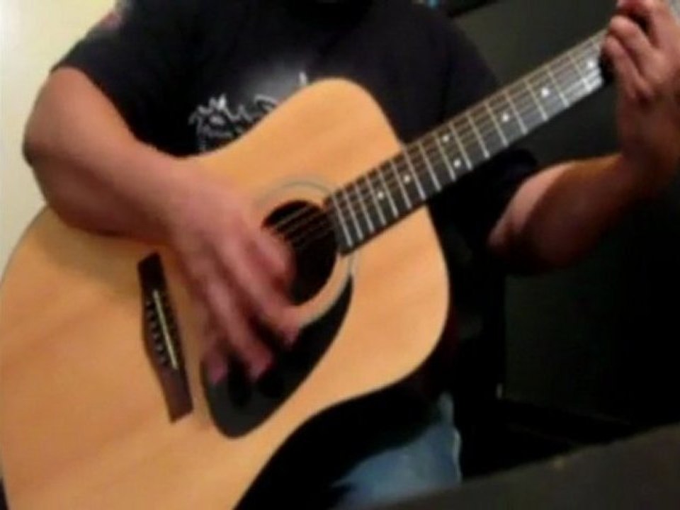 SCORPIONS [ WHERE THE RIVER FLOWS ] AXE PLAY ALONG ACOUSTIC VERSION 1