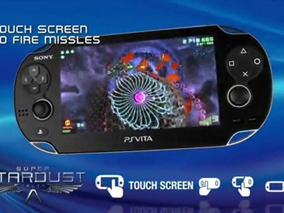 Super Stardust Delta - Trailer - PS Vita