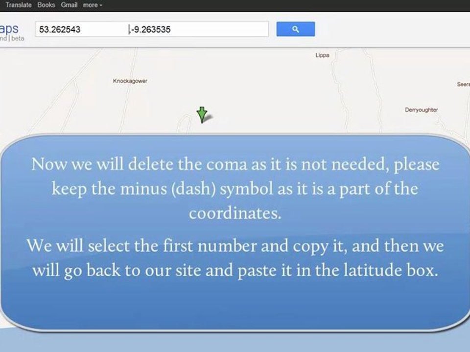 google's latitude & longitude video tutorial