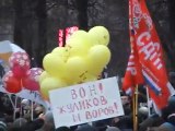 Москва. Болотная площадь. Митинг 10.12.11 года. Чирикова, Явлинский, Крылов.