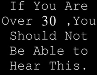 The Sound That Adults Cant Hear(Mosquito)