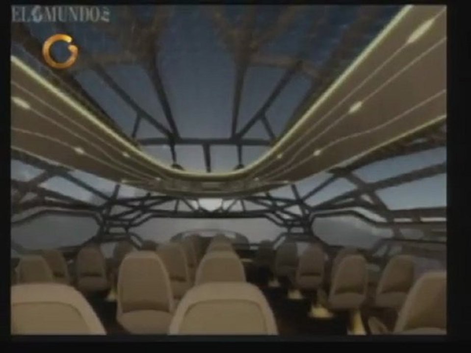 Airbus anunció el prototipo de avión futurista
