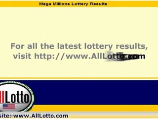 Mega Millions Lottery Drawing Results for December 13, 2011